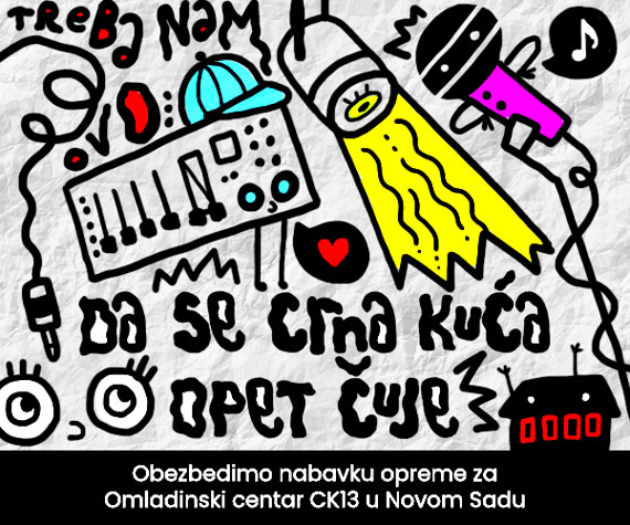 Crowdfunding campaign for the youth center CK13