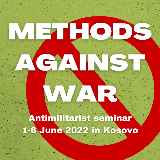 Call for participants: Methods against war