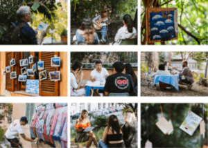 Montage with nine pictures