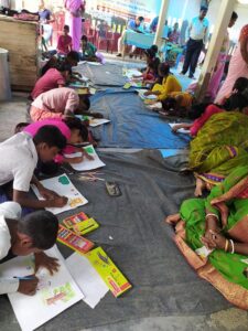kids drawing
