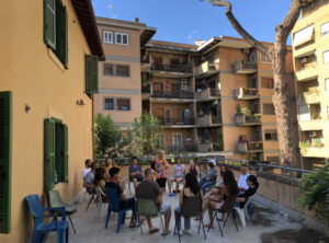 volunteers at La Città dell’Utopia