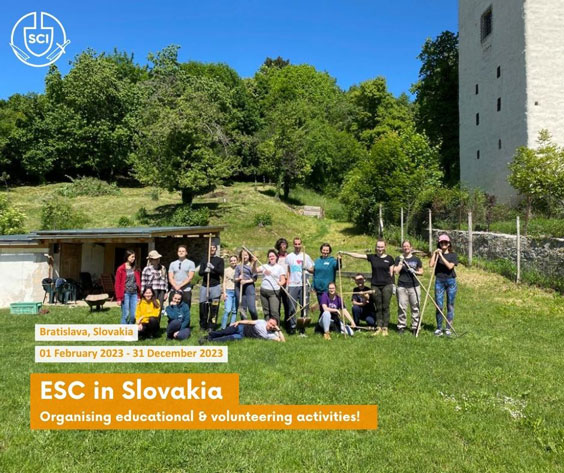 ESC in Slovakia call poster