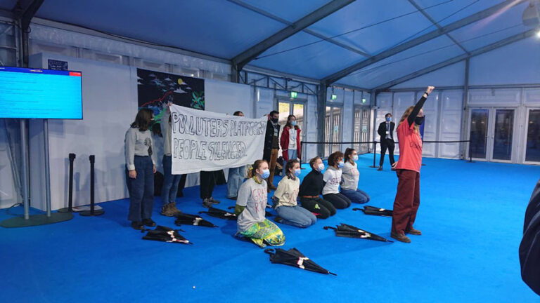 A global delegation at COP27 in Egypt