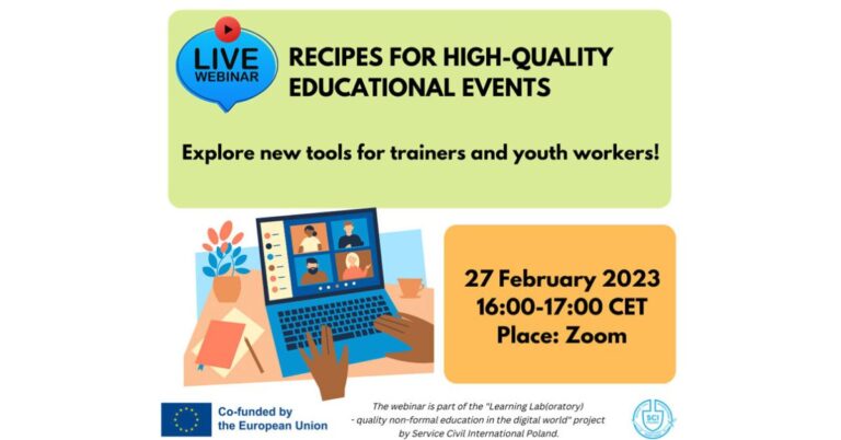 Discover our recipes for high-quality educational events!