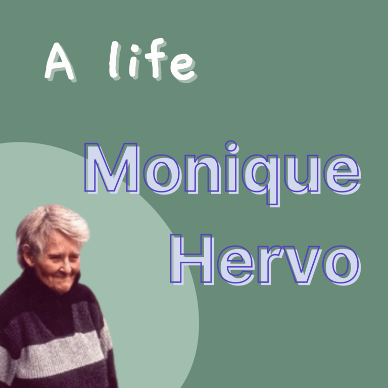 Tribute to Monique Hervo.
