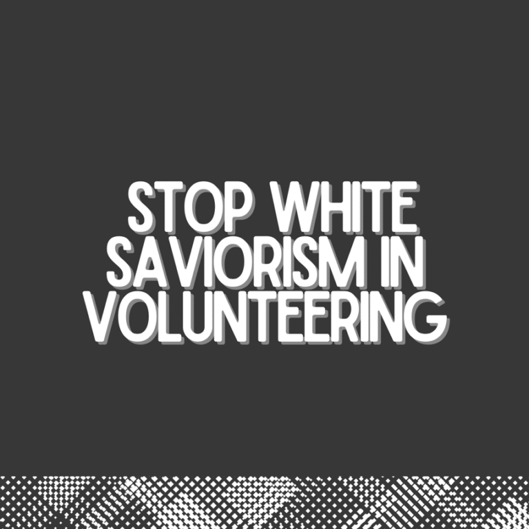White Saviour Complex campaign