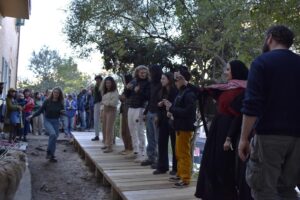 People standing together