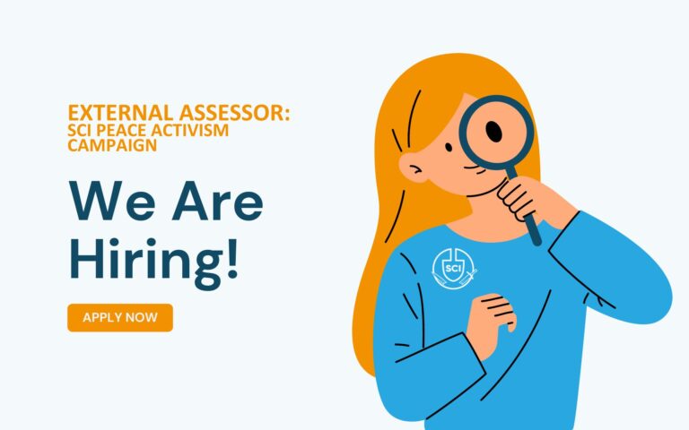 we are hiring an external assessor