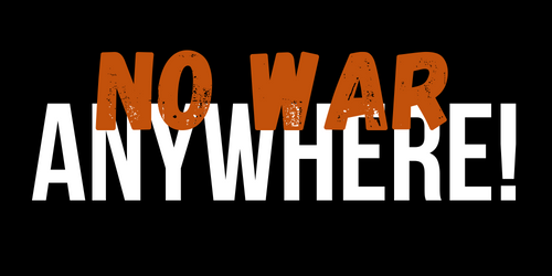 No War Anywhere logo