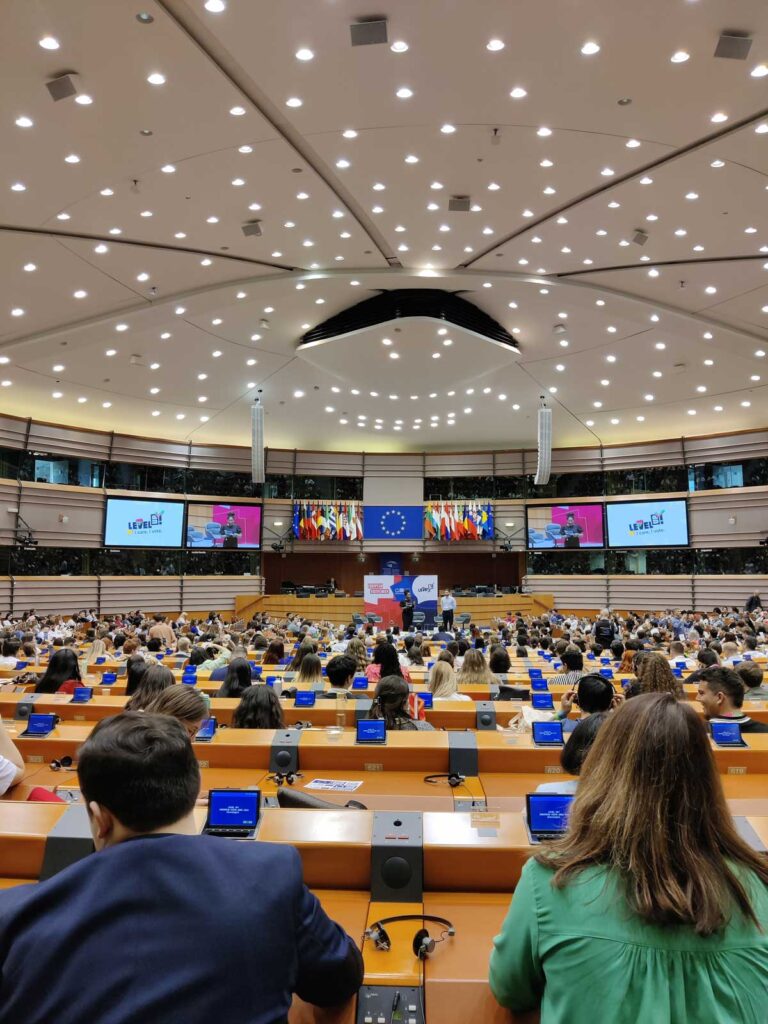 Session in the EU parliament