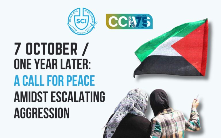 7 October / One Year Later: A Call for Peace Amidst Escalating Aggression