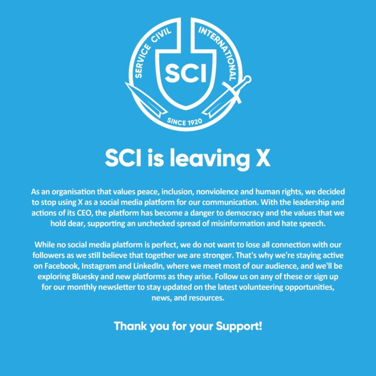 SCI is leaving X